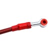 AHL Length: 110 cm Motorcycle Red Clutch Brake Hoses Brake