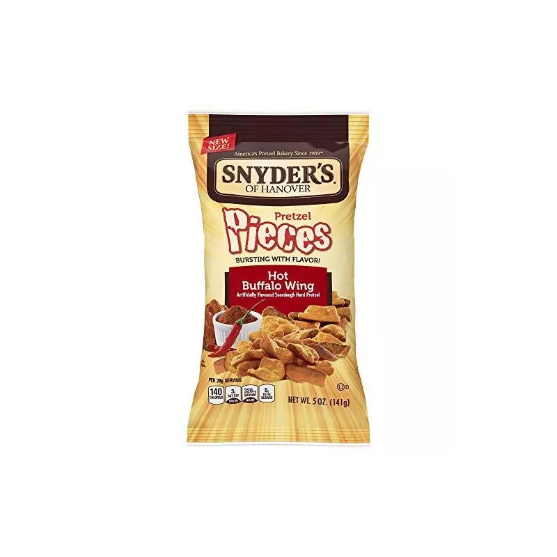 Snyder's of Hanover Pretzel Pieces, Hot Buffalo Wing, 5 Ounce
