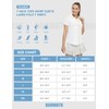 BGOWATU Women's Short Sleeve Golf Tennis Polo Shirts V Neck