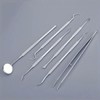 Stainless Steel Dental Kit - 6 Pack Dental Tools with