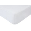 Impressions Fusion Soft Touch Microfibre Polyester Single White Fitted Sheet
