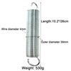 Replacement Trampoline Springs Trampoline Spring 10.2 inch/260mm(Wire diameter-4mm-1pack)