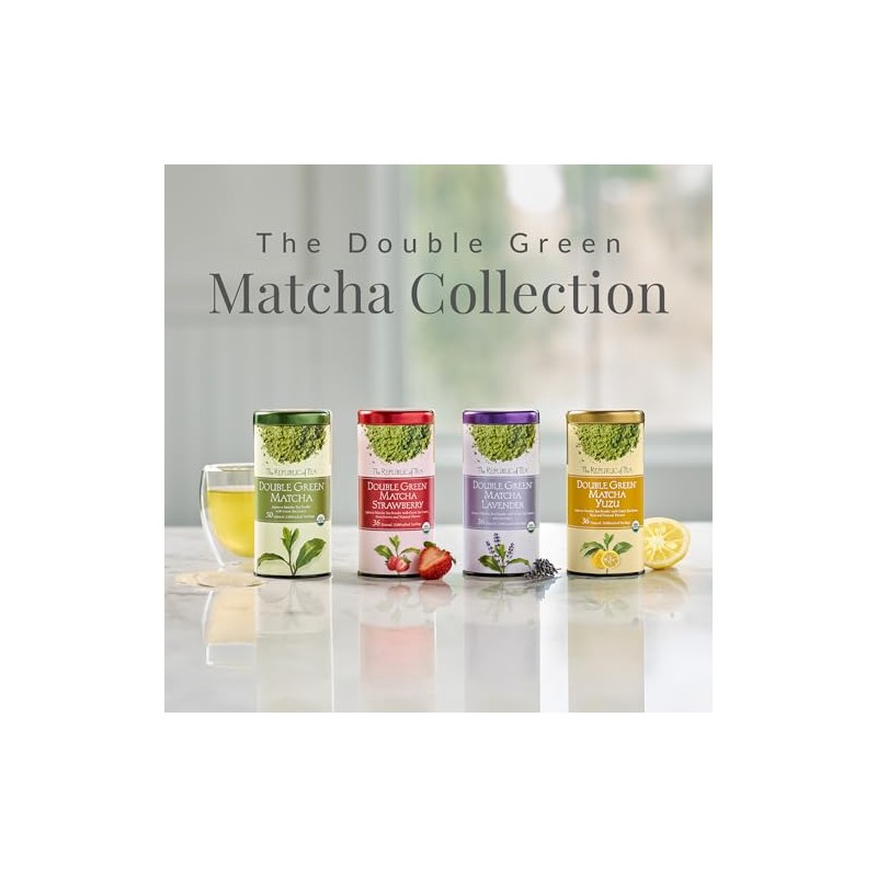The Republic of Tea Polvo orgánico para té matcha