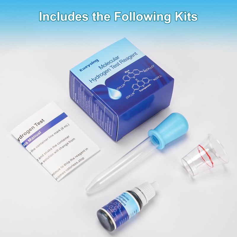 Kueysing Hydrogen Test Reagent，Dissolved Hydrogen Test Reagent ，H2Blue，Test The Concentration