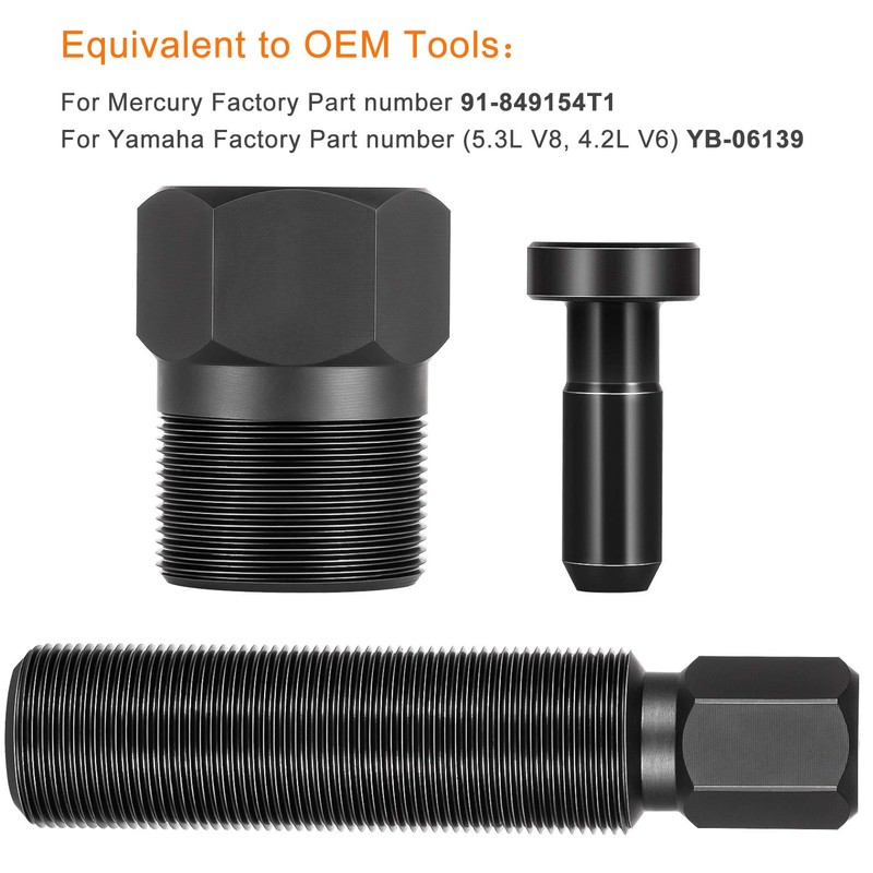 Bonbo Flywheel Puller Flywheel Removal Tool 1.5" x16 for Mercury