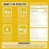 Vitalyte Mezcla Bebidas Polvo Electrolitos Naturales Gluten Tazas Por Contenedor
