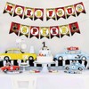 Talorine Need Four Speed Banner, Racing Car 4th Birthday Decorations,