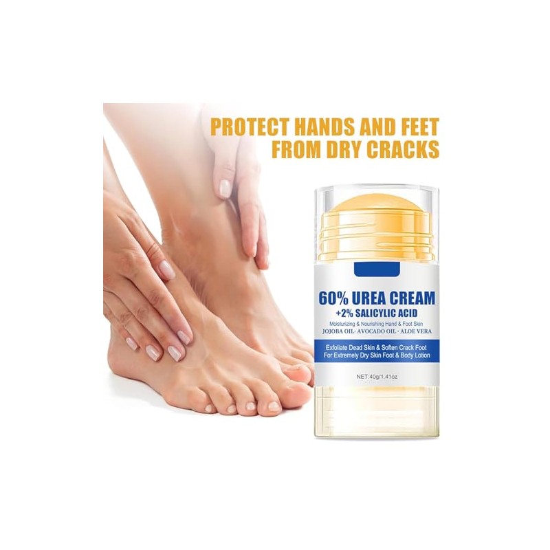 Crema Hidratante y Alivia el Grietas y Sequedad para Pies,