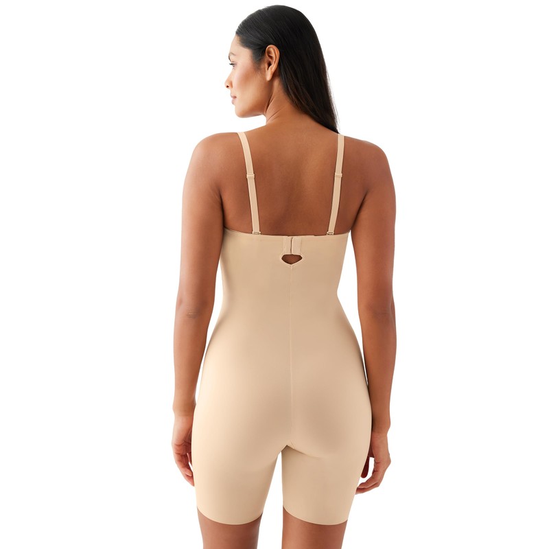 Wacoal Red Carpet Strapless All in One Thigh Shaper, Sand,