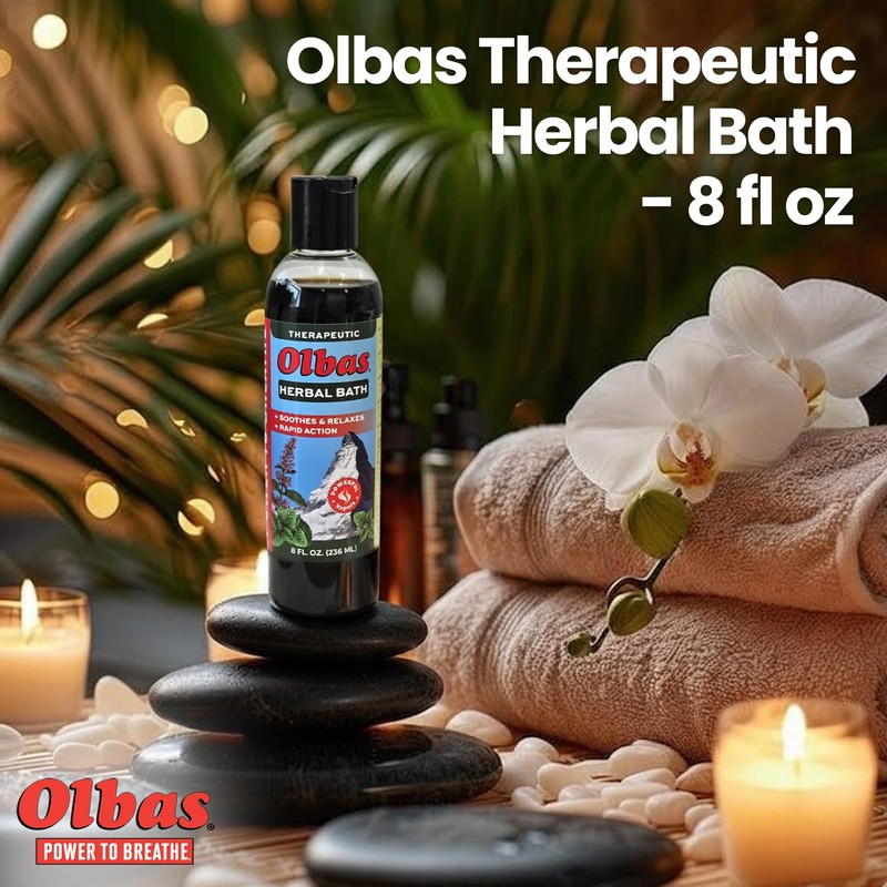 Olbas Herbal Bath Sore Muscle Bath Soak & Natural Muscle