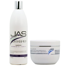 JAS Macadamia Reviving Oil Shampoo + Mask 16oz