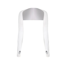 UV Sun Protection Arm Cooling Shawl Sleeves with Finger Hole for Women Outdoor, Breathable Nylon, Summer Outdoor Wear, 15-inch Shoulder Width, 22-inch Length, Perfect for Sports & Travel