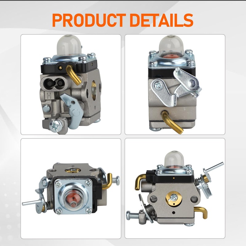 574386701 Carburetor for Husqvarna 122LK 122LD 122LDX 122C WeedEater 2-Cycle