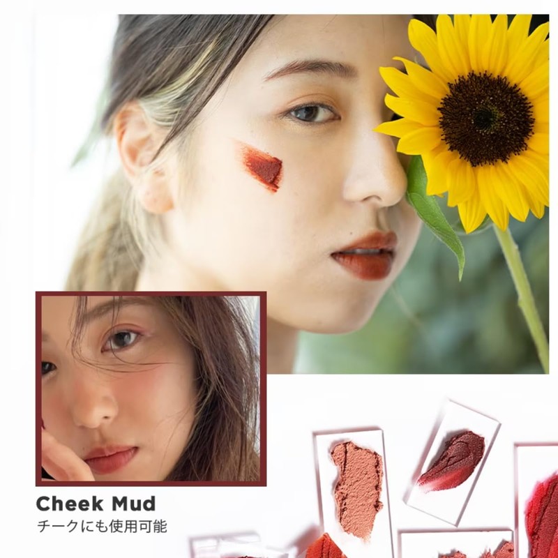 INTO U Super Matte Lip & Cheek Mud Lip, Moisturizing,