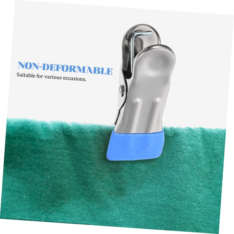 FUNOMOCYA 30pcs Pool Cover Clips Non- Windproof Clamps for Above