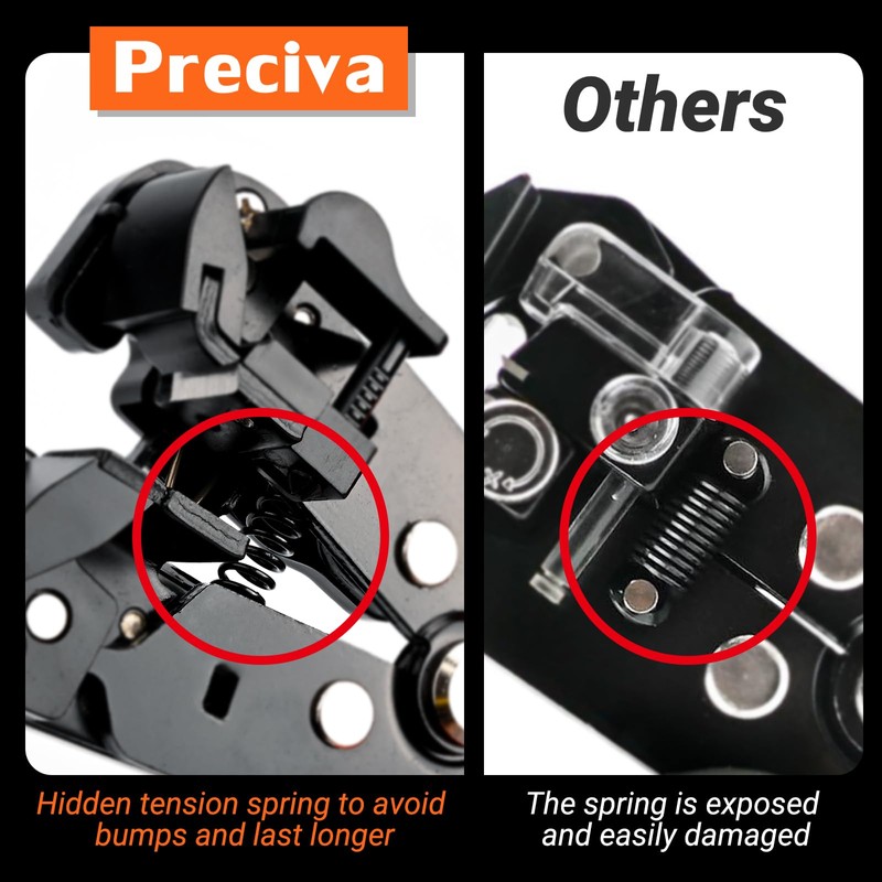 Wire Stripper, Preciva Automatic Cable Stripper and Cutter Tool Electrical