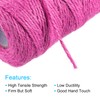 sourcing map 328 Feet Garden Twine, 2mm Craft Jute Twine