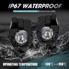 RAPOOSANS Driving Fog Lights Lamps Assembly Kit for 2013 2014