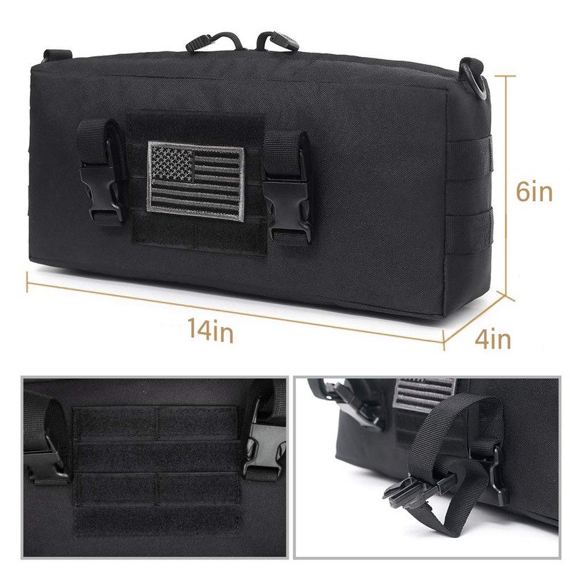 WYNEX Tactical Increment Molle Pouch, Vertical EDC Utility Pouches Sling