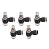 L Type Right Angle Throttle Valve Quick Fitting Convenient Elbow