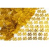 28g Gold 65th Birthday Confetti Foil Metallic Glitz Table Scatter