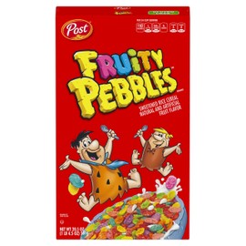 Post Fruity PEBBLES Gluten Free Cereal, 20.5 Ounce