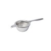 Avanti Single Handle Tea Strainer with Drip Bowl, Silver 15159