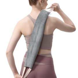 Heating Pad for Neck Shoulders and Back Microwavable Lavender Scented, Washable Cover, 1.5 lbs Microwave Warm Wrap