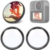 Cubierta de Lente Funda de Lente 2PCS Cámara Deportiva Cubierta