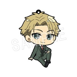 Chugai Mining SPY x FAMILY Petanko Rubber Strap, Box Product, Total 6 Types, Approximately 2.4 inches (60 mm), PVC