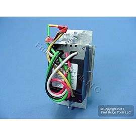 Leviton 000-VZX12-7LX Vizia Fluorescent Dimmer 1200VA-277VAC, White