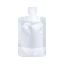 12 Counts Clear Reusable Pouches, Travel-Friendly Squeeze Bags for Beverages, Juice, and Liquid Essentials