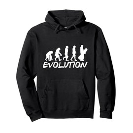 Snowboard Evolution Snowboarding Pullover Hoodie