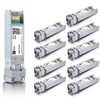 Pack of 10, 10GBASE-SR SFP+ Transceiver, SFP+ to LC, 10G