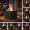 Bonfire Aromatherapy Essential Oil Diffuser, Campfire Flame Fire Diffuser with