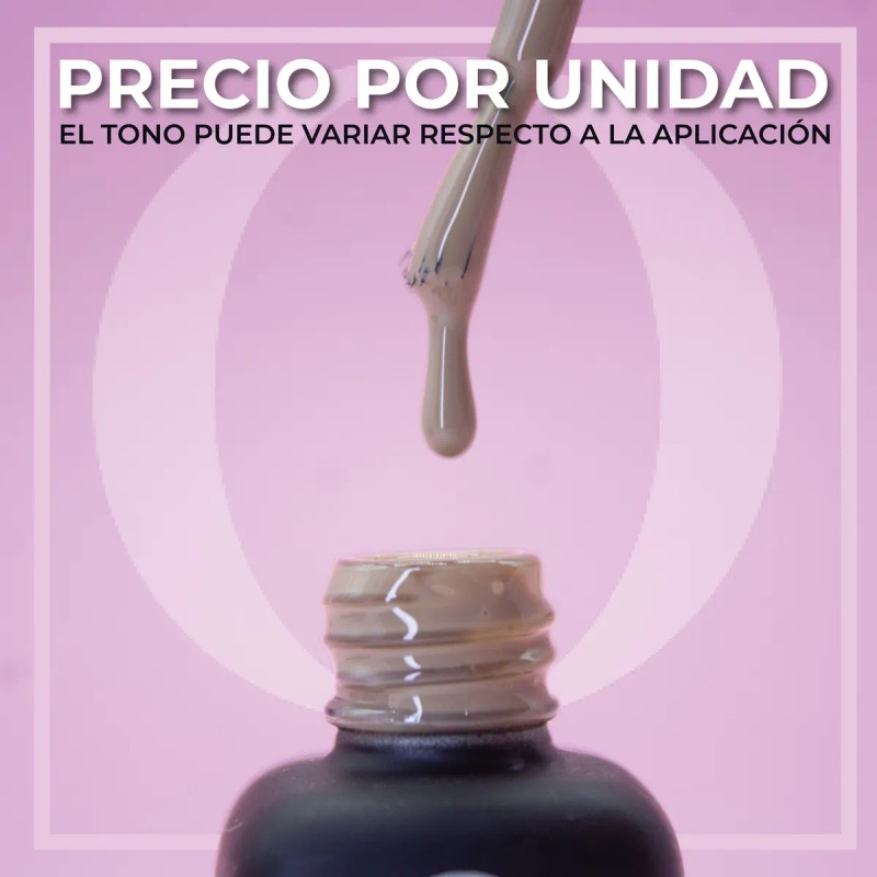 Color Gel Esmalte Uñas Organic Nails Nude Traslucidos 7.5ml