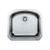 Wells Sinkware Stainless Steel Single Bowl Undermount Kitchen Sink 2421-8