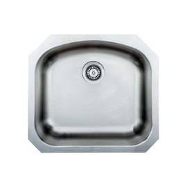 Wells Sinkware Stainless Steel Single Bowl Undermount Kitchen Sink 2421-8