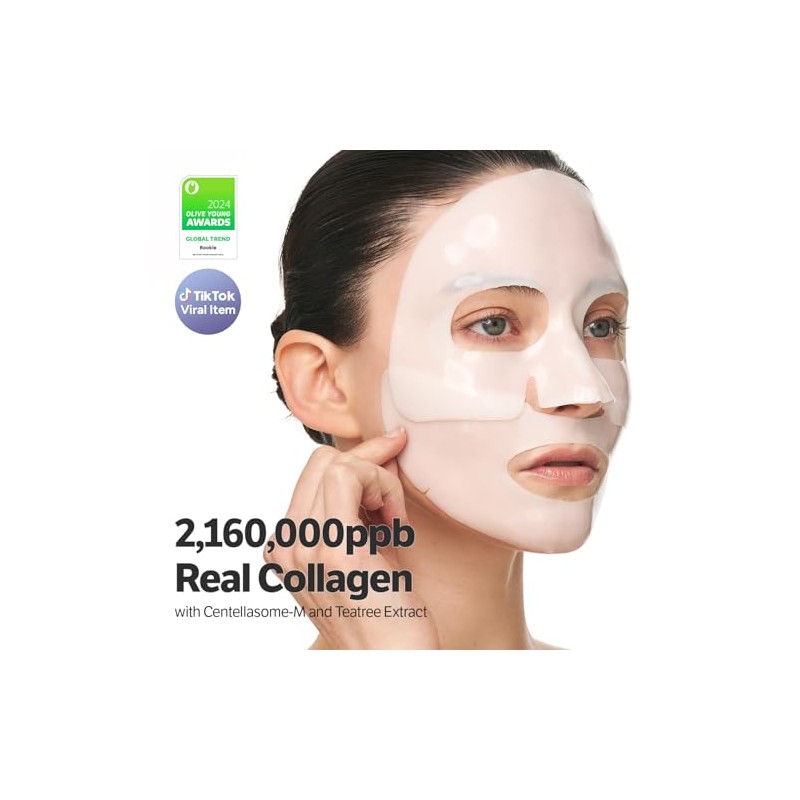SUNGBOON EDITOR Deep Collagen Cica Tea Tree Overnight Mask 37Gx4Ea