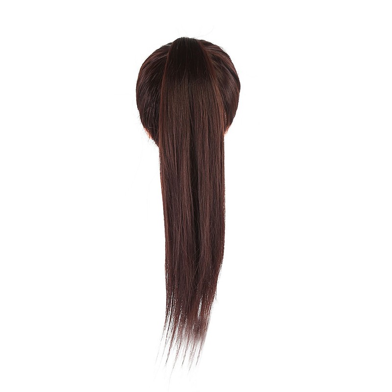 26" Synthetic Fiber Mannequin Head Hairdresser Training Head Cosmetology Doll