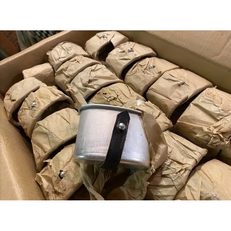 Spanish Canteen Cup w/ Pilots 1 Pint Flask (BLACK)