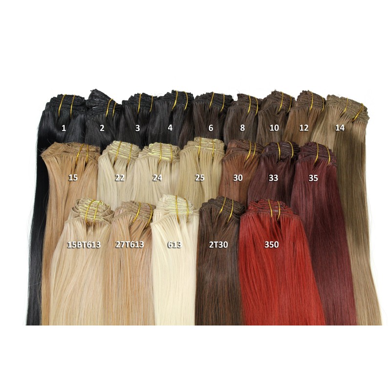 WIG ME UP - EX03-GGO-14 Clip-In Hair Extensions Full Head
