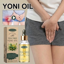 Unbranded Tea Tree Yoni Oil for Women Feminine Oil 100% Pure Yoni Oil Feminine Deodorant