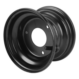 6 Inch Aluminium Alloy Improved Traction Stylish Look Go Kart Rim 3 Holes 145/70-6 ATV Quad Dirt Bike Ride On Mower