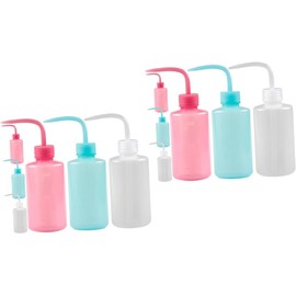 ULTECHNOVO 12piezas Botellas De Lavado Impermeables Para Pestañas Botellas De Squeeze Para Limpieza De Extensiones De Pestañas y Cejas Herramientas De Limpieza Prácticas