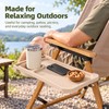 Camping Chair Side Tray with Cup Holder – Clip-On PP
