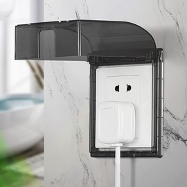 Waterproof Electrical Outlet Protection Cover with Safety Switch Protective Cover 4ea