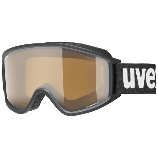 uvex Ski Snowboard Goggles, Unisex, Polarized Lens, Asian Fit, Glasses Usable, g.gl 3000P