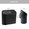 Jotia 2 Pack Car Trash Can with Lid and 60Pcs