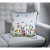 texpot Cushion cover 40 x 40 cm with print rabbit